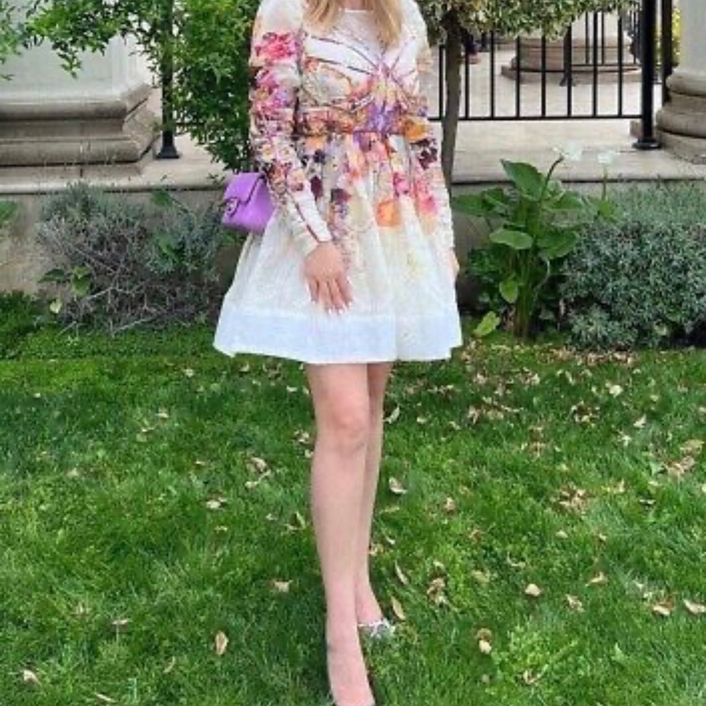 Zimmermann Prima Paneled Mini Dress